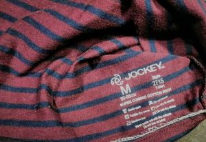Jockey Round Neck Strip Tshirt