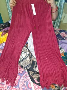 Burgundy Sparkle palzo