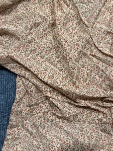 Floral Wrap Blouse