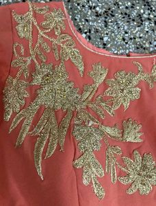 New Coral Gown For Grabs