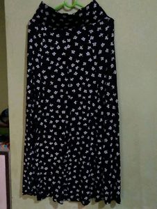 Black Floral Maxi Skirt🖤