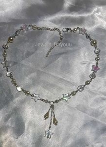 Star &amp; Pearl handmade Necklace