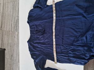Cotton Top With Embroidered Sleeves