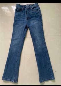 High-Waisted Flare Jeans
