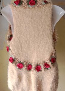 Floral Embroidered Knit Top