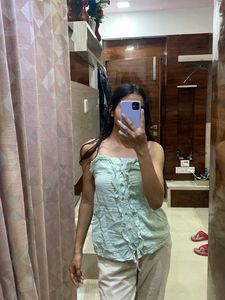 Light Green Cami Top Women