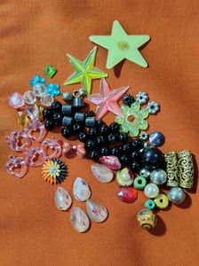 Assorted Beads & Pasting Stones for Handmade Craft