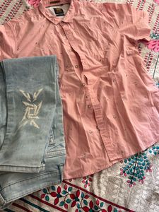 Shirt And Jeans Combo