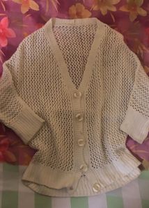 Crochet knit Cardigan