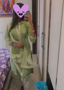 Elegant Green Kurta Set