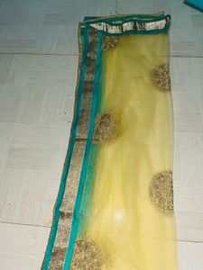 Elegant Teal &amp; Gold Indian Salwar Kameez Suit