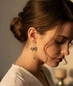 Brand New Y2K Bow &amp; Star Earrings