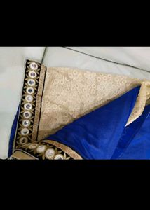 Royal Blue Saree