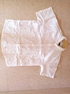 White T-shirts For Boys cotton blend