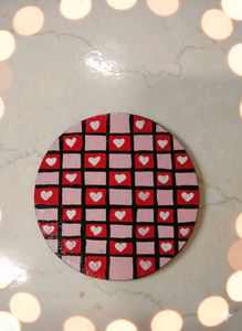 Hand-Painted Tea Coasters