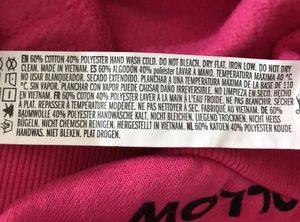 Pink Printed Sweatshirt (Women’s)