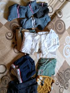 Combo Of Various Clothes For Boys Kids