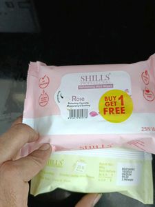 Shills Professional Wet Wipes 25 Each In Pack