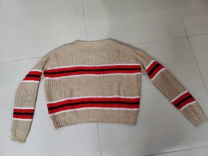 Striped Knit Sweater