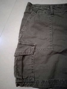 Bershka cargo miniskirt