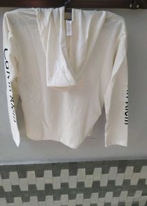 Sweatshirt Cum Crop Top