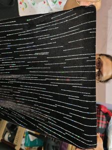 Black Velvet Party Wear Skirt