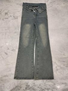 Vintage Y2k Bow Shaped Waist Highwaist Jeans