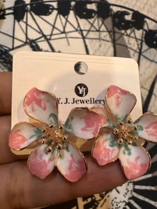 Floral Statement Earrings