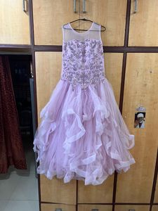 Violet Party Gown