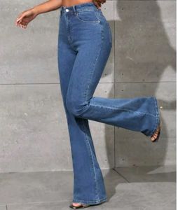 Flared Denim Jeans