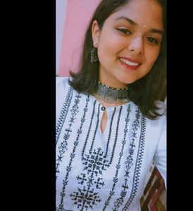 White Ethnic Kurta🕊️