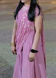🔥indo western gown