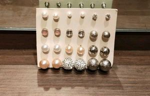 Earring Variety Set - 9 Pairs