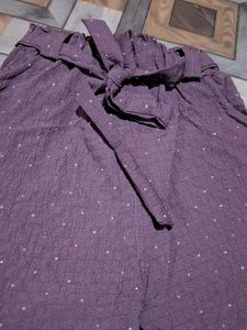 Cute Purple Jumpsuit