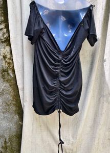 Black Off-Shoulder Dress