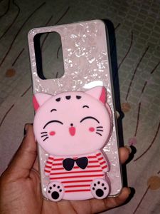 Radme Note 11 T 5g Stripes Purse Pink