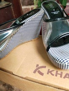 Chic Clear Strap Mules Used 2/3 Times