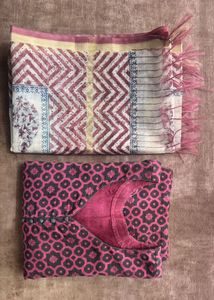 Printed Chanderi Cotton Suit Set