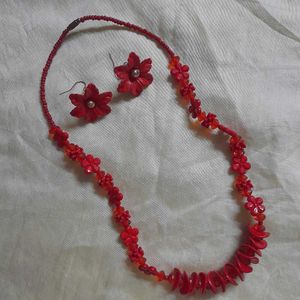 New Floral Necklace Set