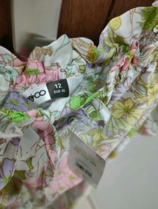 Floral Print Midi Dress🌸☘️