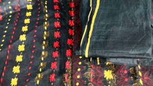 Elegant Black Saree