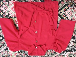 Cute Pink Button-Down Shirt