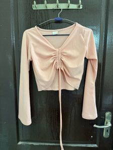 Pink Long Sleeve Top