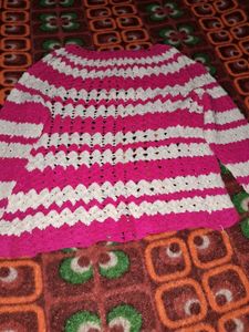 4 Striped Knit Sweater