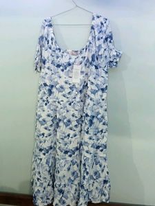 Floral Print Maxi Dress