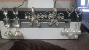 New 3 pairs of Elegant Dangle Earrings