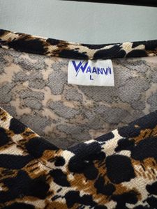 Leopard Print Top