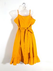Gold Printed Dress(Women’s)