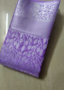 Lavender Saree
