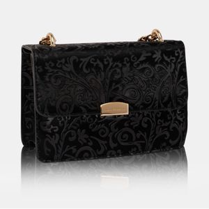 Black &amp; Gold Chain Handbag